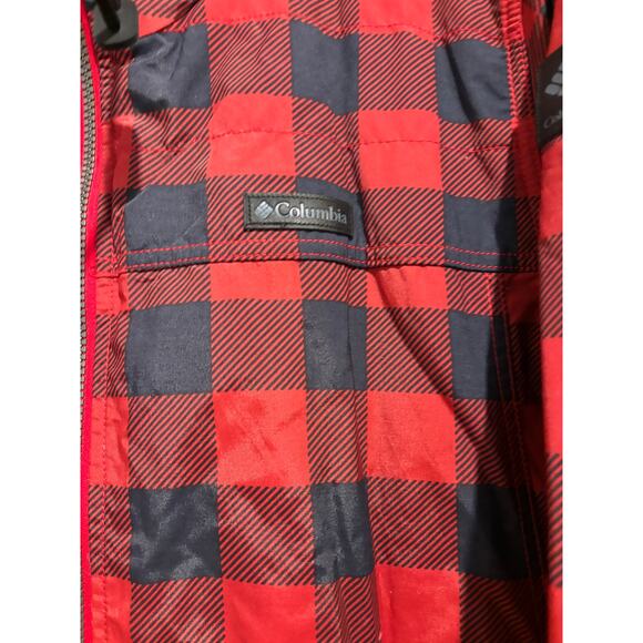 Columbia Women's Chatfield Hill Plaid Fleece-Lined Utility Jacket Plus Size 2X - Picture 3 of 7